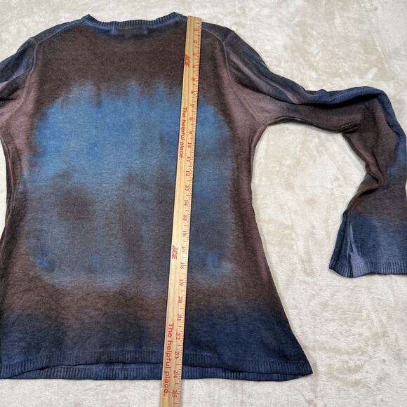 Marika Charles Ma+Ch Art-to-Wear Hand Dyed 100% Cashmere Sweater Size Small - Picture 8 of 8